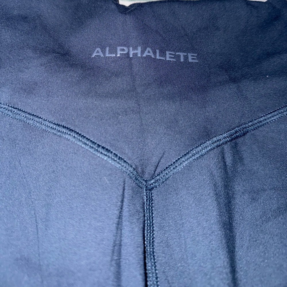 XS Alphalete dark blue workout leggings